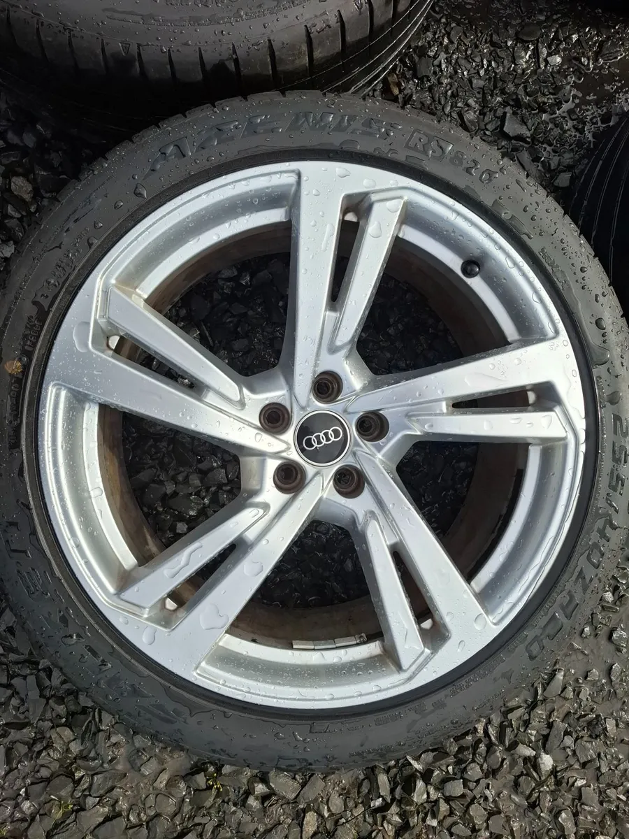 20" Genuine Audi S Line Alloys with tyres - Image 1