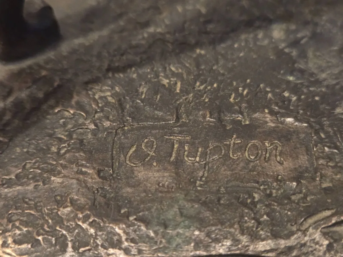 Pair Racing Greyhound Bronze Cast Sculpture - Image 3