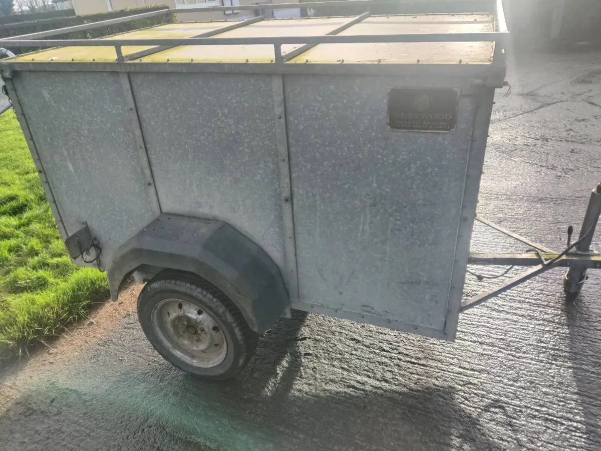 Westwood Box trailer / meal storage - Image 1