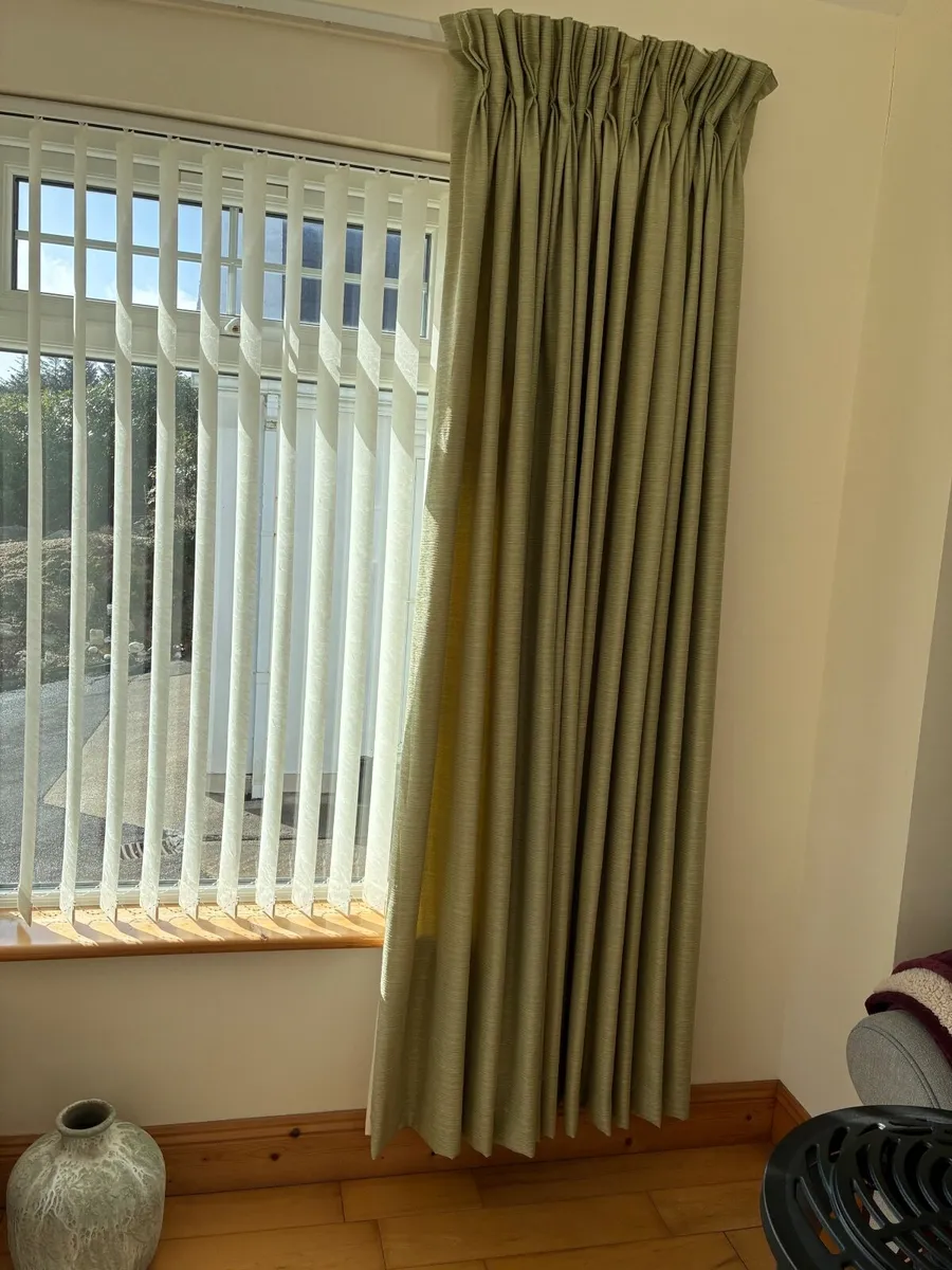 Sage Green Curtains - Image 2