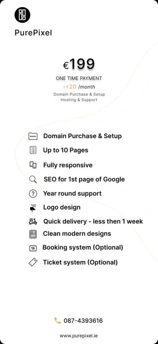 Premium Website Design – €199 - Image 2