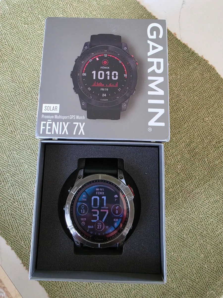 Garmin fenix 7x Solar watch - Image 2