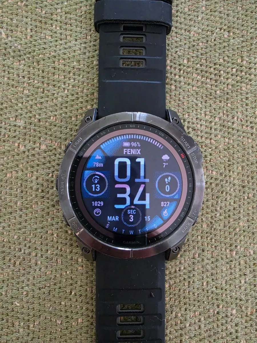 Garmin fenix 7x Solar watch - Image 3