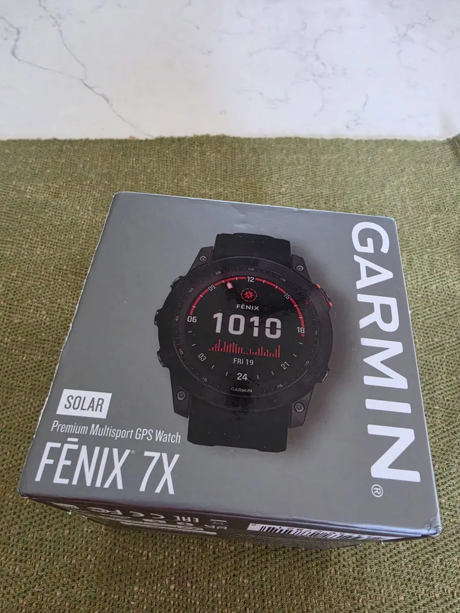 Garmin fenix 7x Solar watch - Image 1