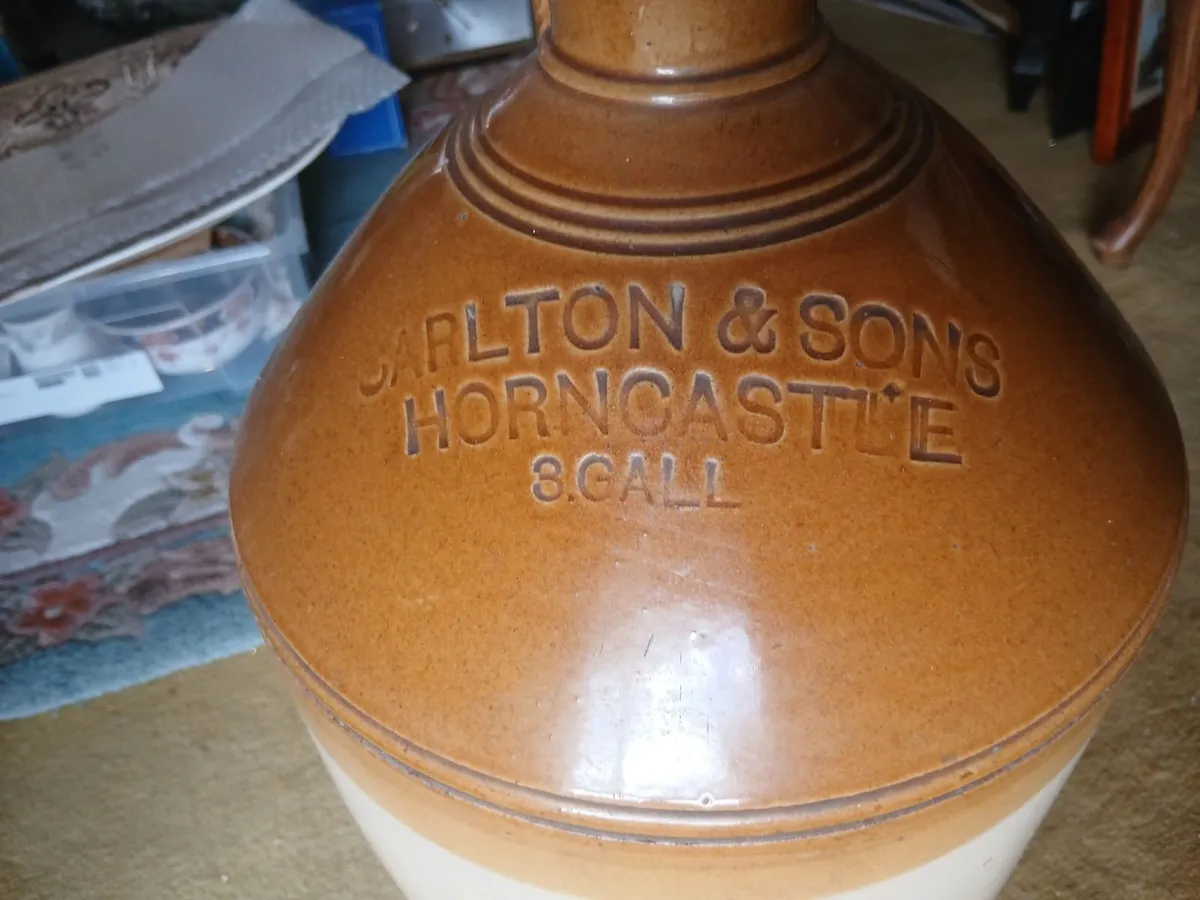 antique flagon - Image 1