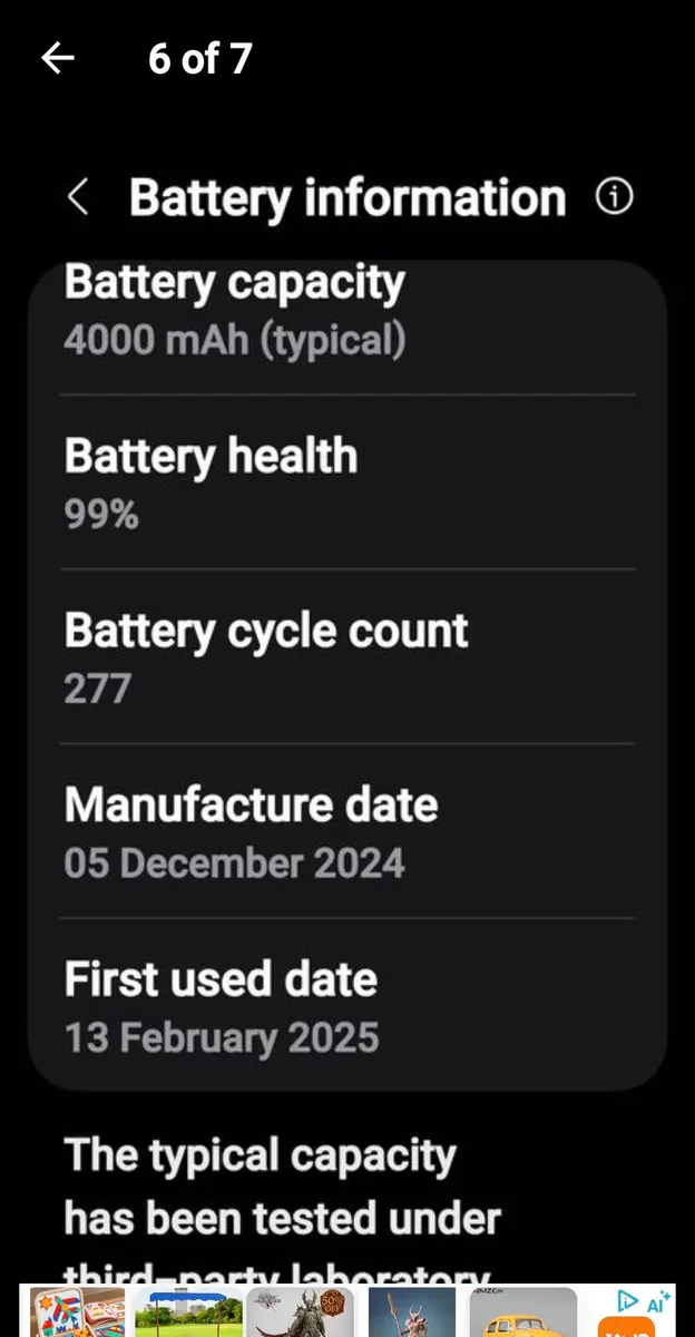Samsung galaxy S25 256GB unlocked - Image 3