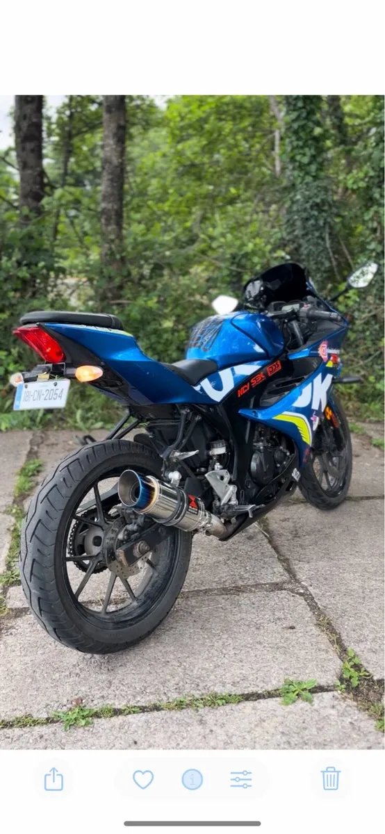 2018 Suzuki GSX-R 125cc - Image 2