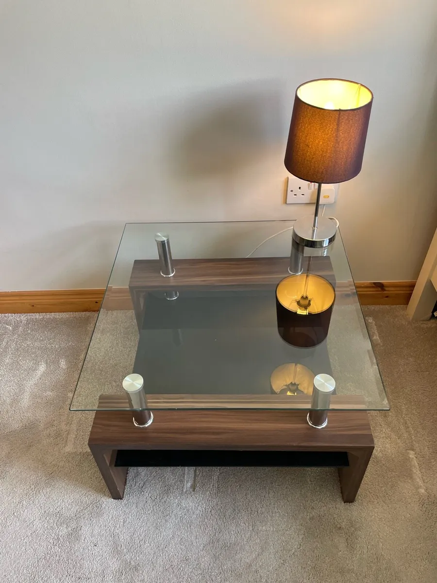 Glass Coffee and Side tables - Image 4