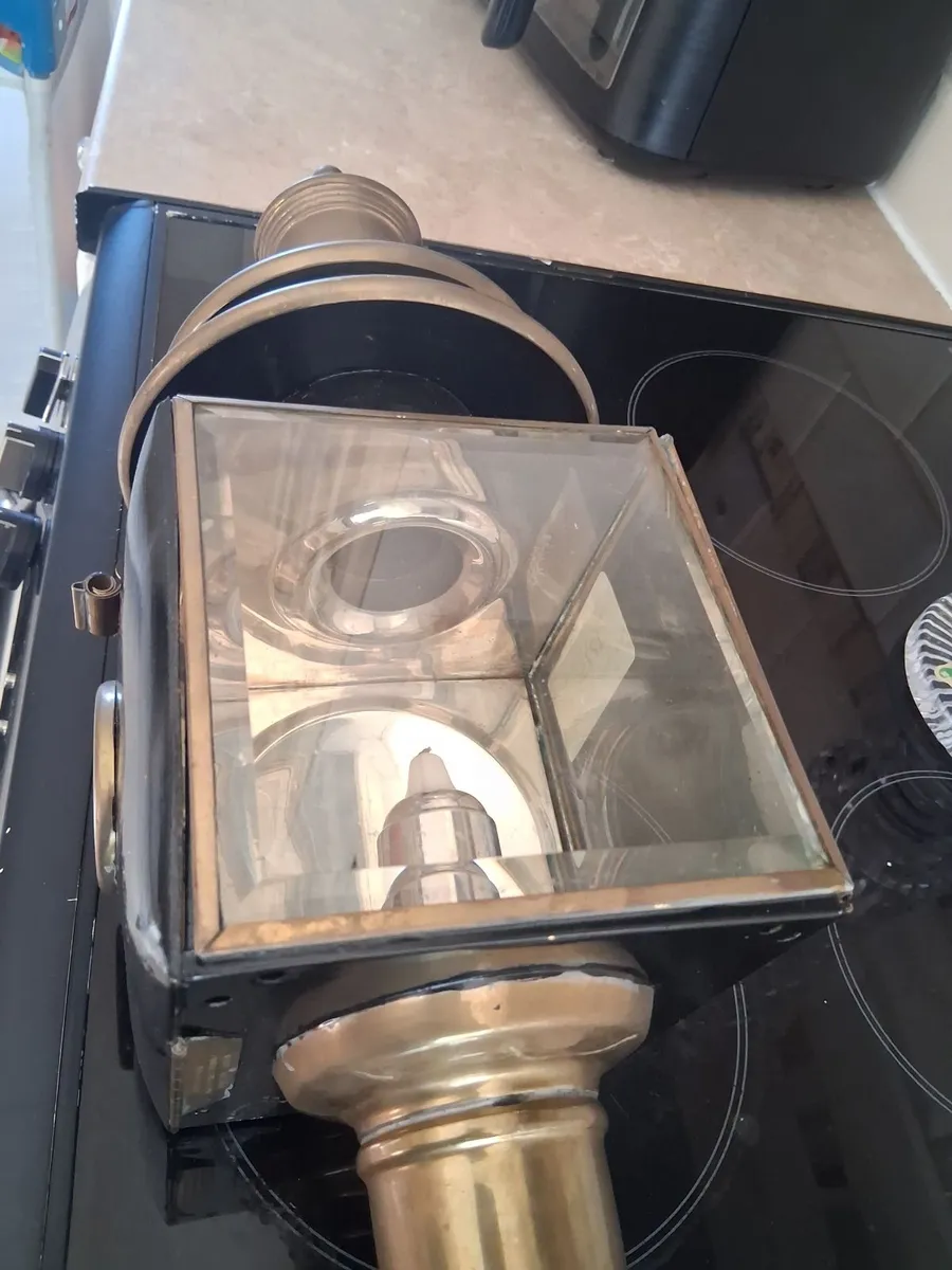 Pair ov coach lamps - Image 4