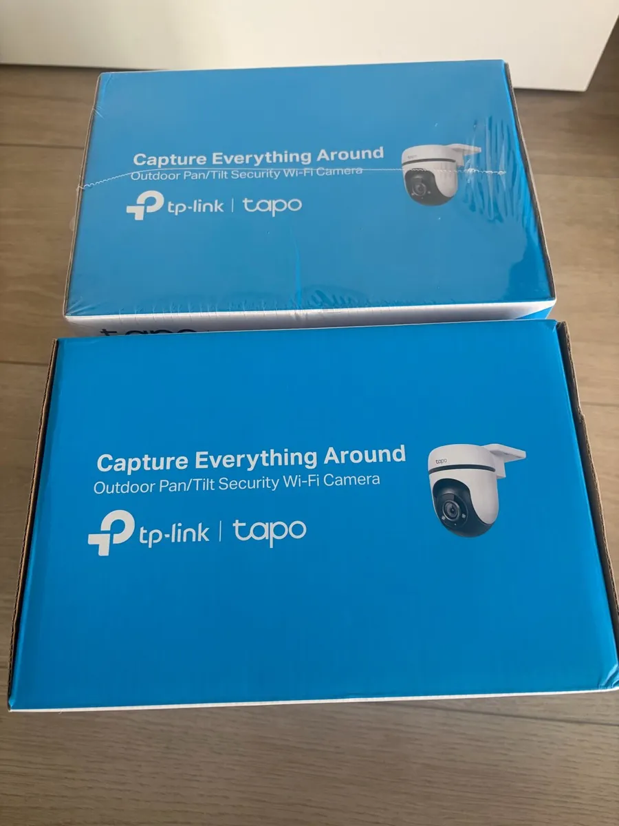 Tapo Outdoor Pan/Tilt Security Wi-Fi Camera x 2 - Image 2