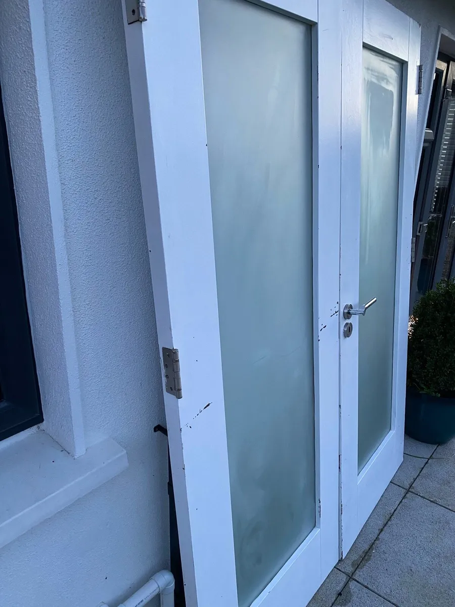 Set of rebated internal doors - Image 2