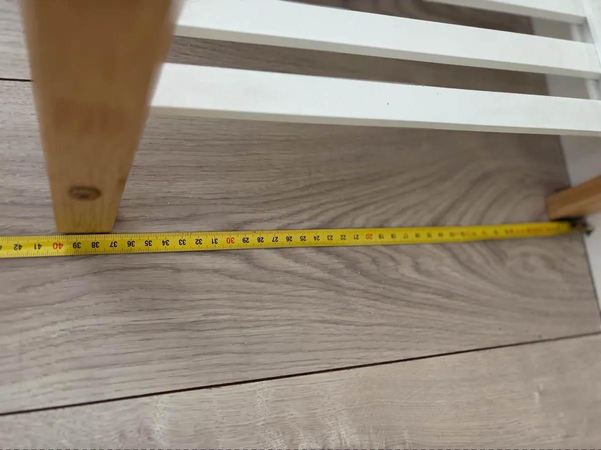 Clothes rack with shoe storage - Image 3