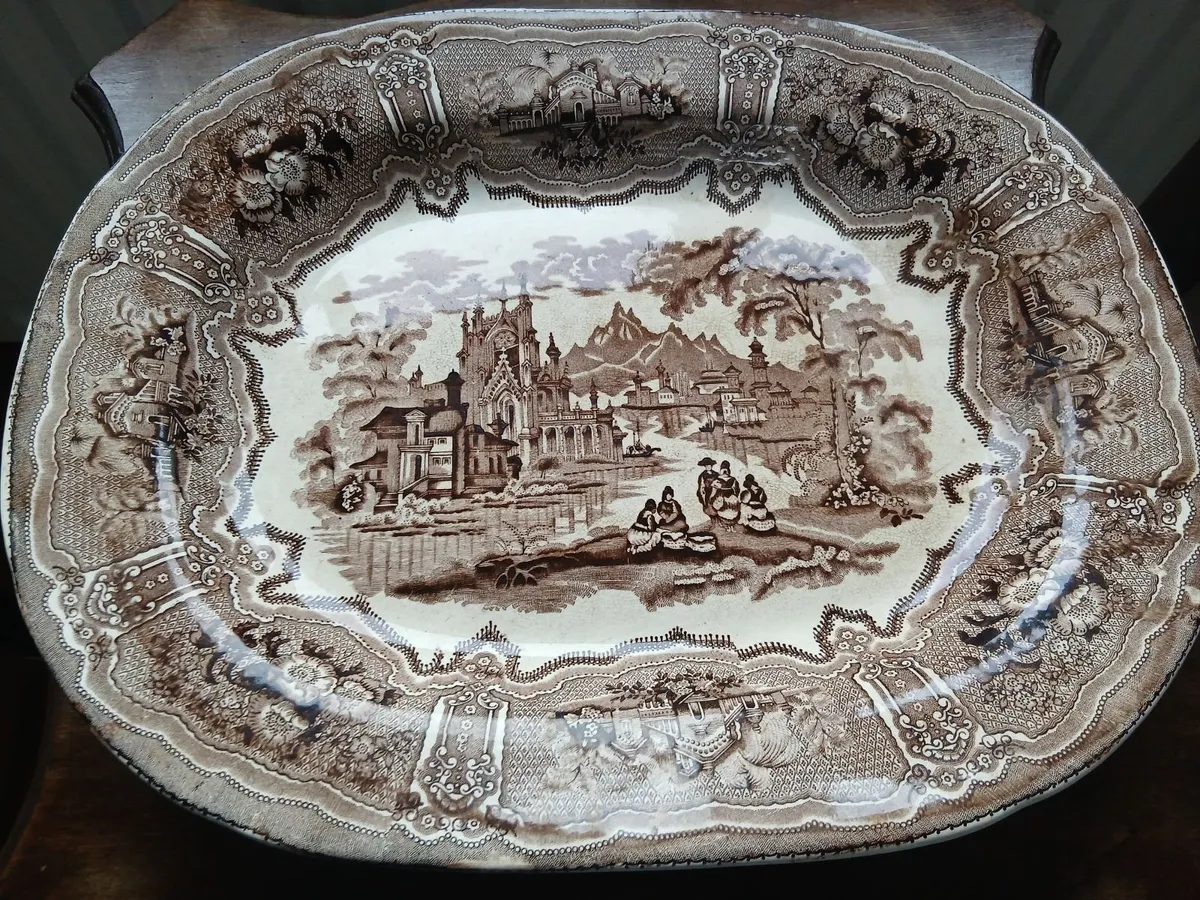Antique Plate - Verreville - Image 3