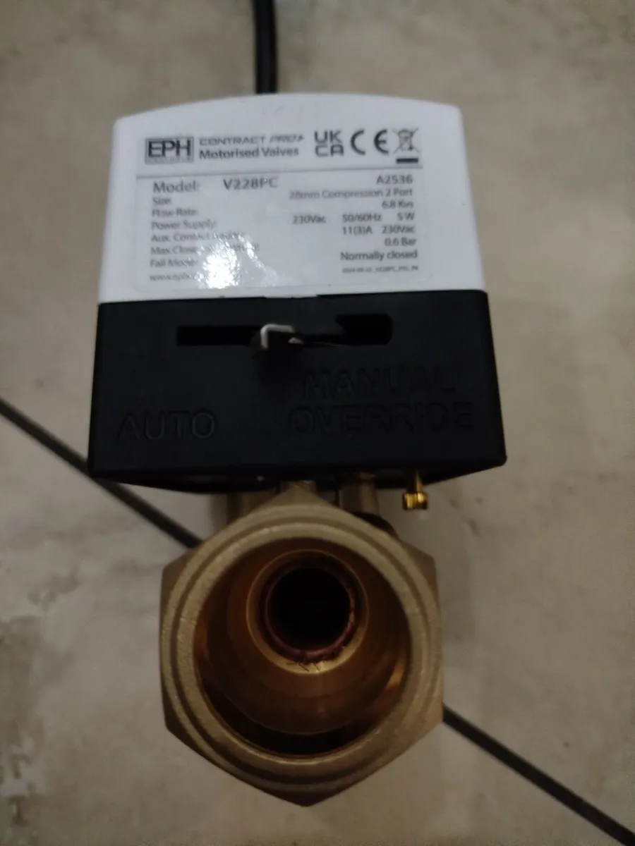 motorised  valves  28mm,  heating  systems - Image 3