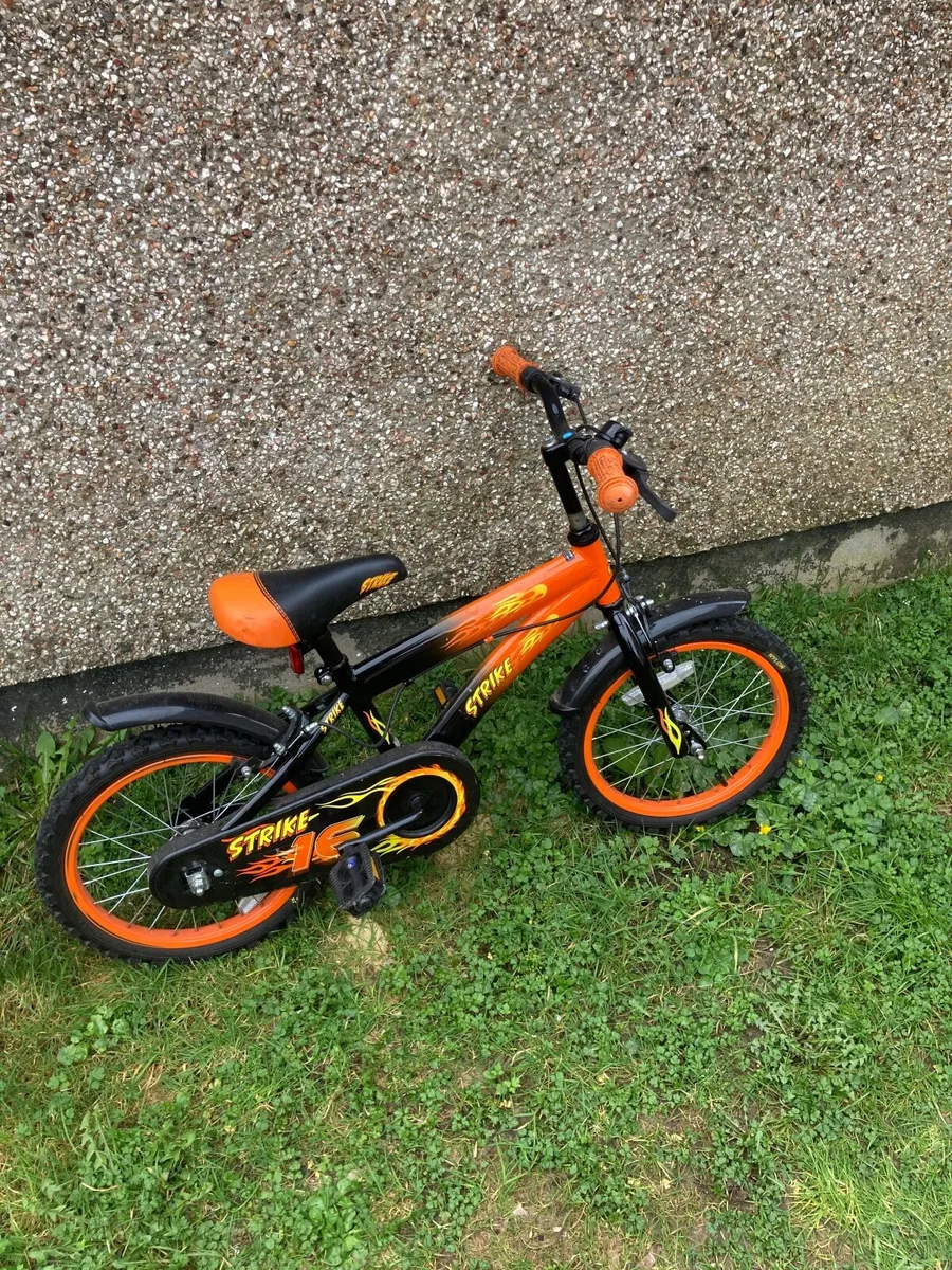 16 Inch Strike Bike Orange - Image 1