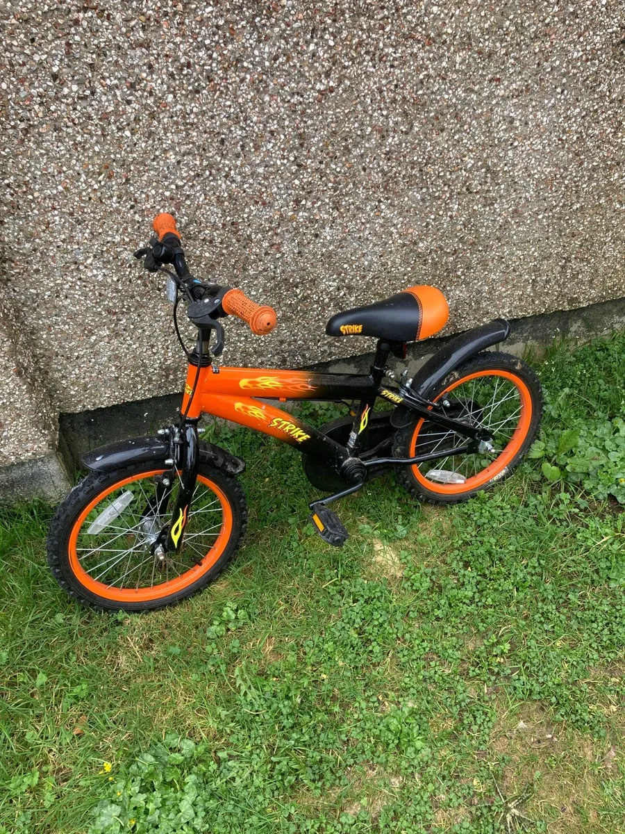 16 Inch Strike Bike Orange - Image 3