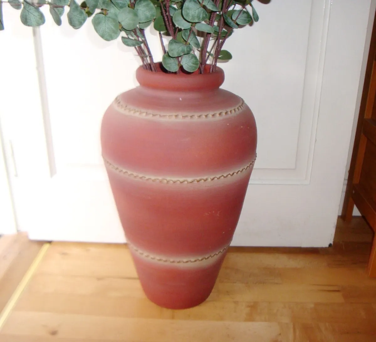 MOVING SOON Large terracotta vase H50cm - Image 1