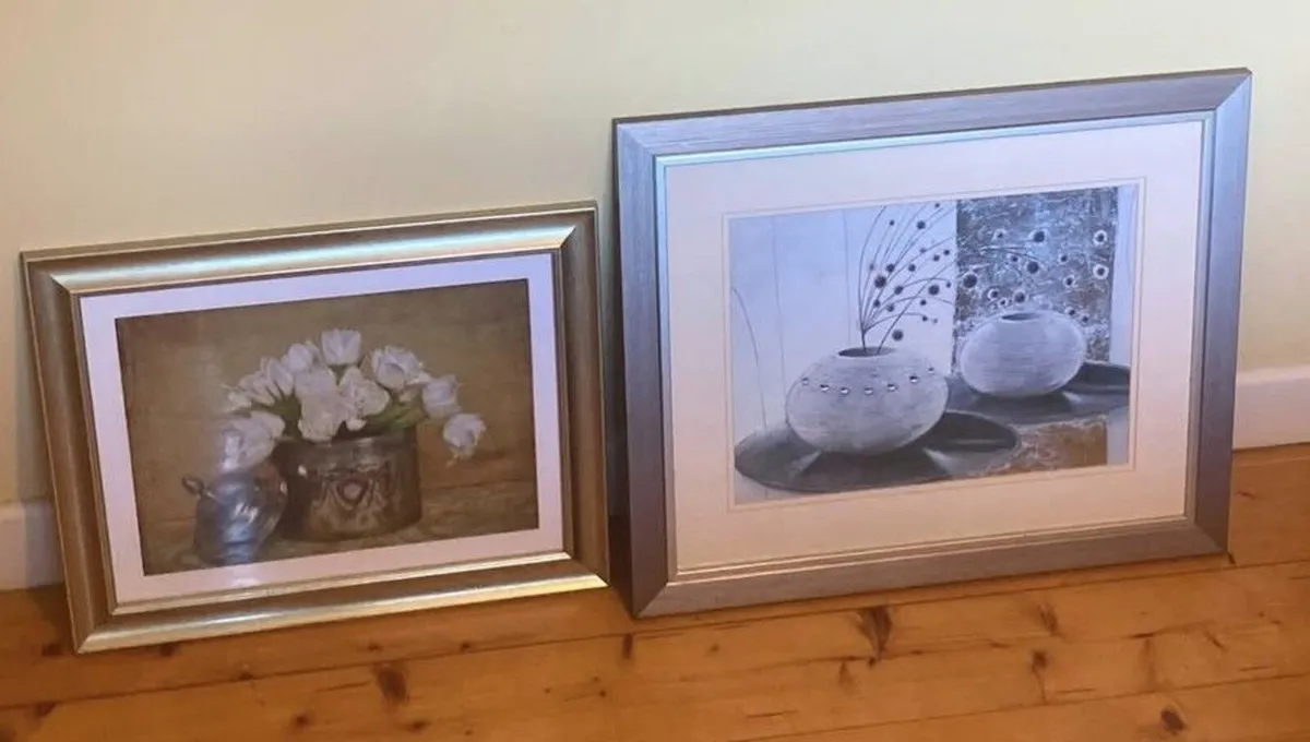 Set OfTwo Framed Pictures – Wall Art - Image 1