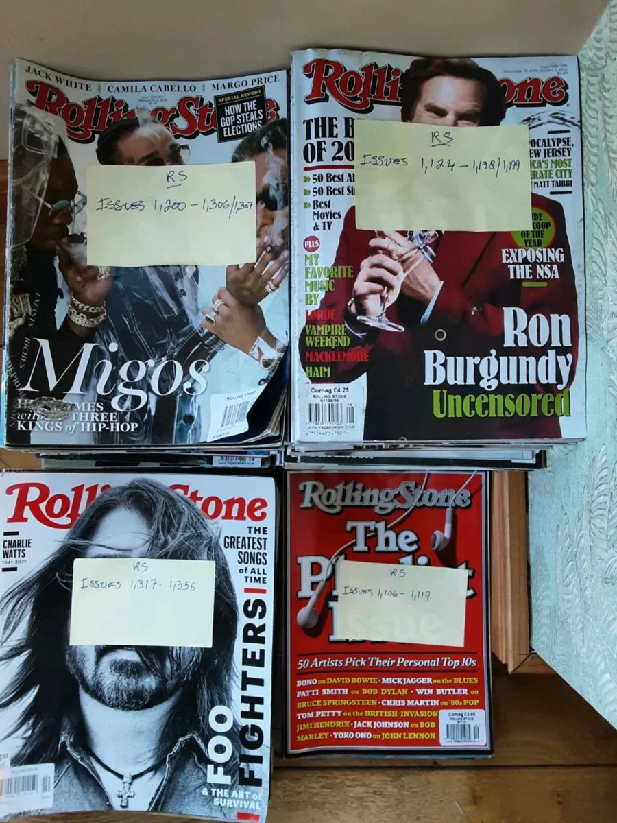 Rolling Stone Magazines - 1988 to 2020s - Image 3