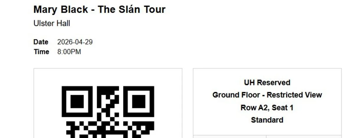 music ticket - Image 1