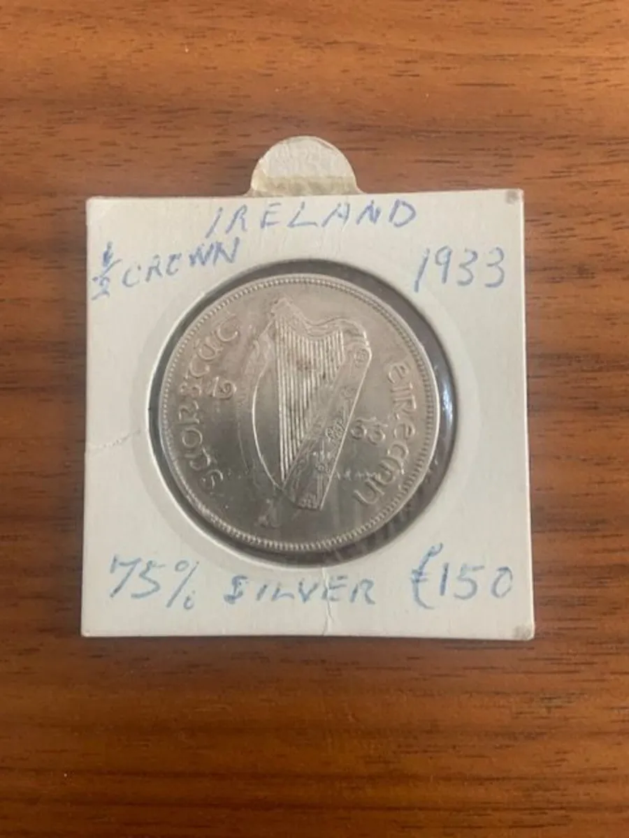 1933 Half Crowns - Various Prices - Image 2