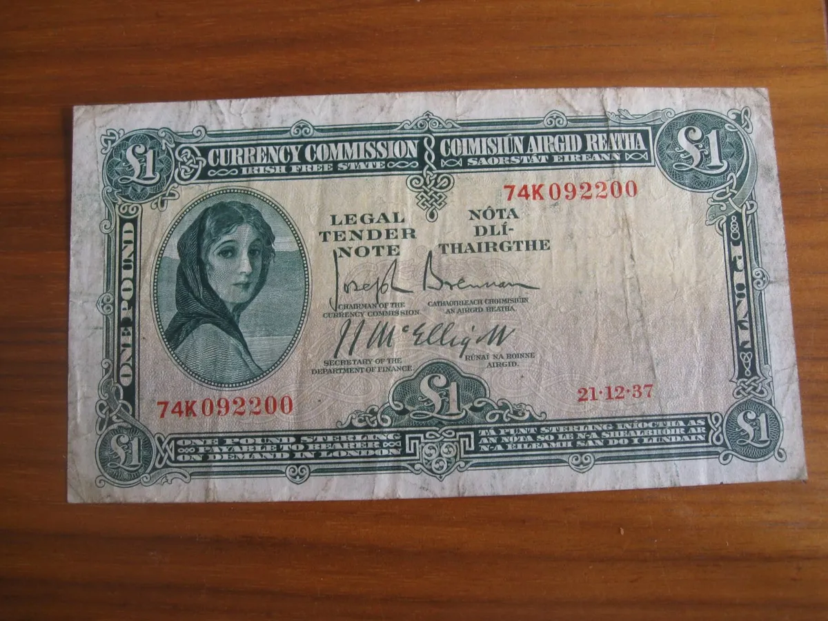 1 Pound Lavery Notes - 150 Euros Each - Image 1