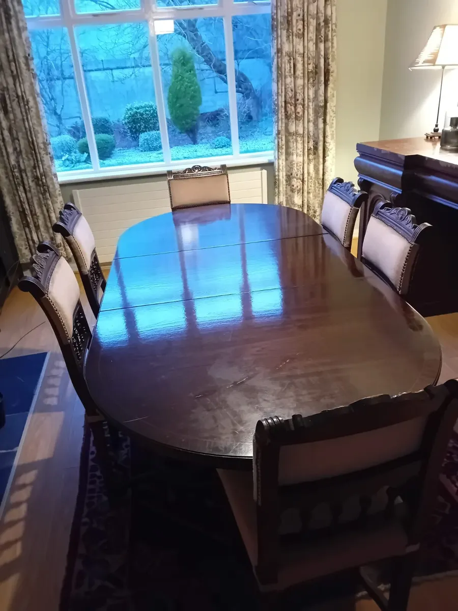Dining room table & chairs - Image 2
