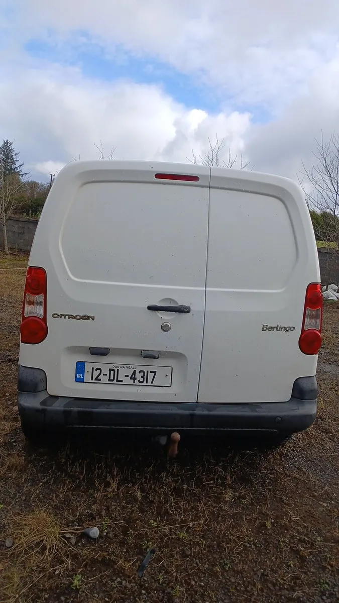 2012 Citroen berlingo 1.6 diesel doe November 26 - Image 2