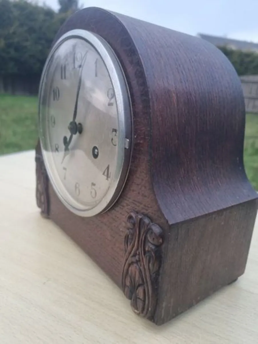 Art Deco Vintage Mantel Clock - Image 2