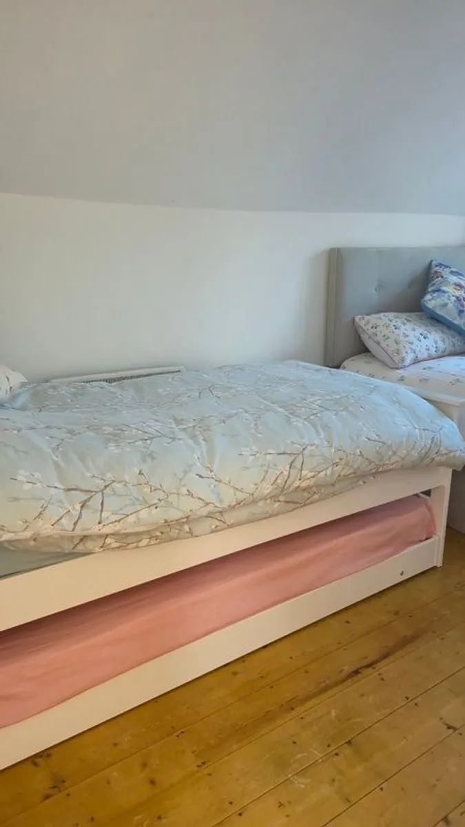 Bed and Trundle with 1x matress - Image 2