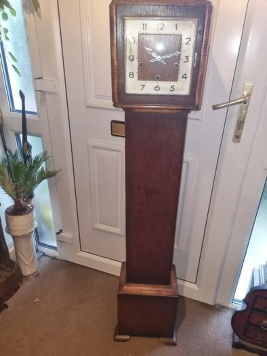 Art Deco Grandmother Clock - Image 4