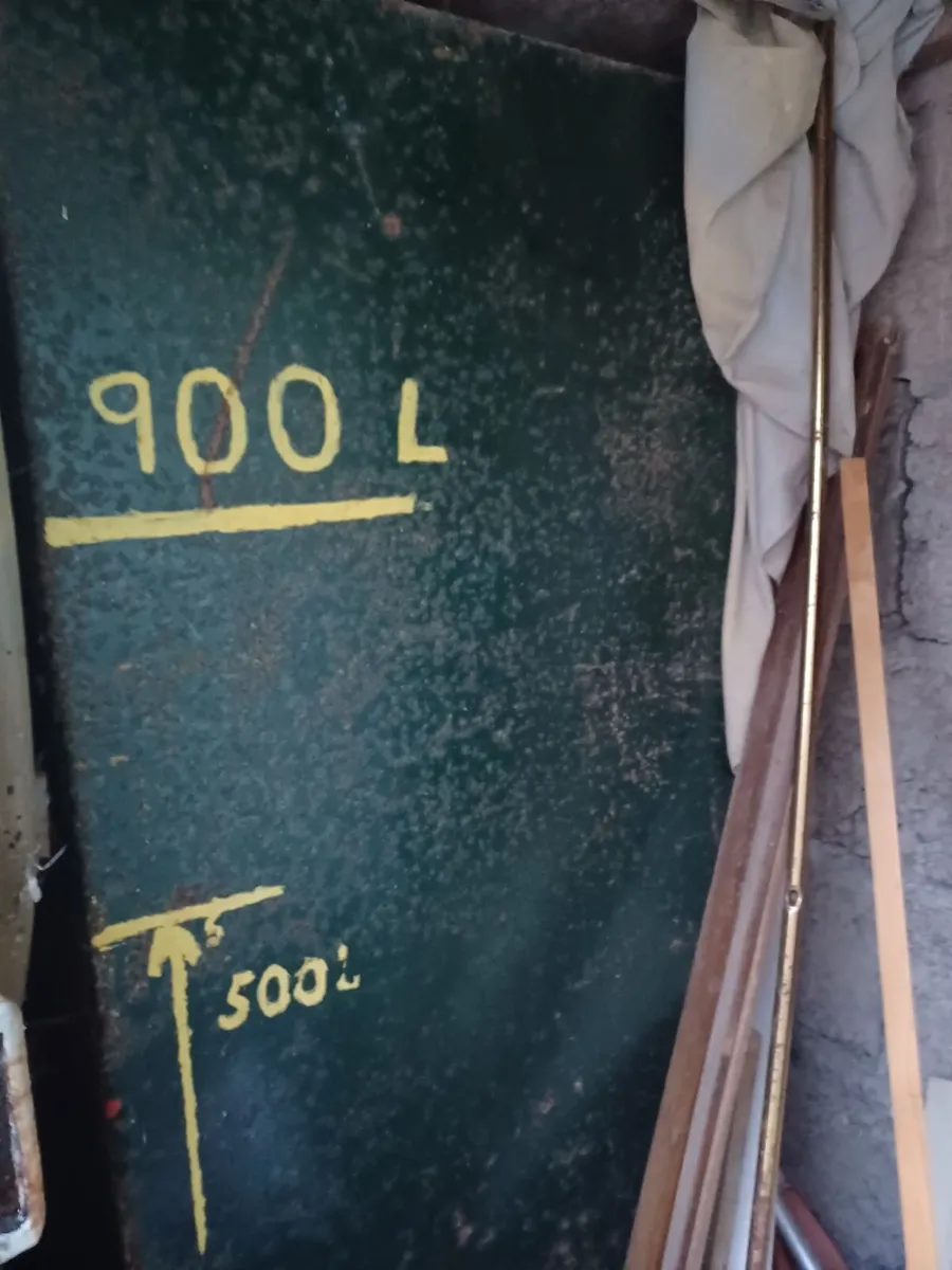 1100lt home heating oil tank (steel), free to tank