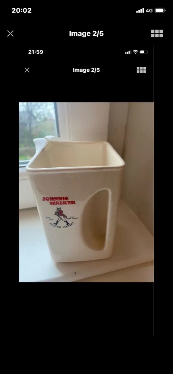 Johnnie Walker Water Jug - Image 3