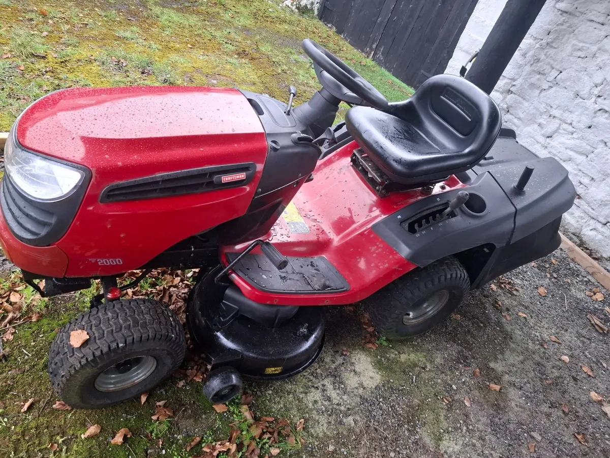 Jonsred ride on mower - Image 1