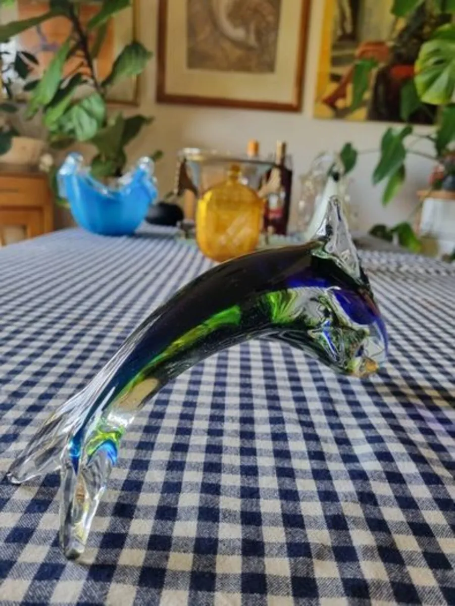 Big Murano glass dolphin - Image 2