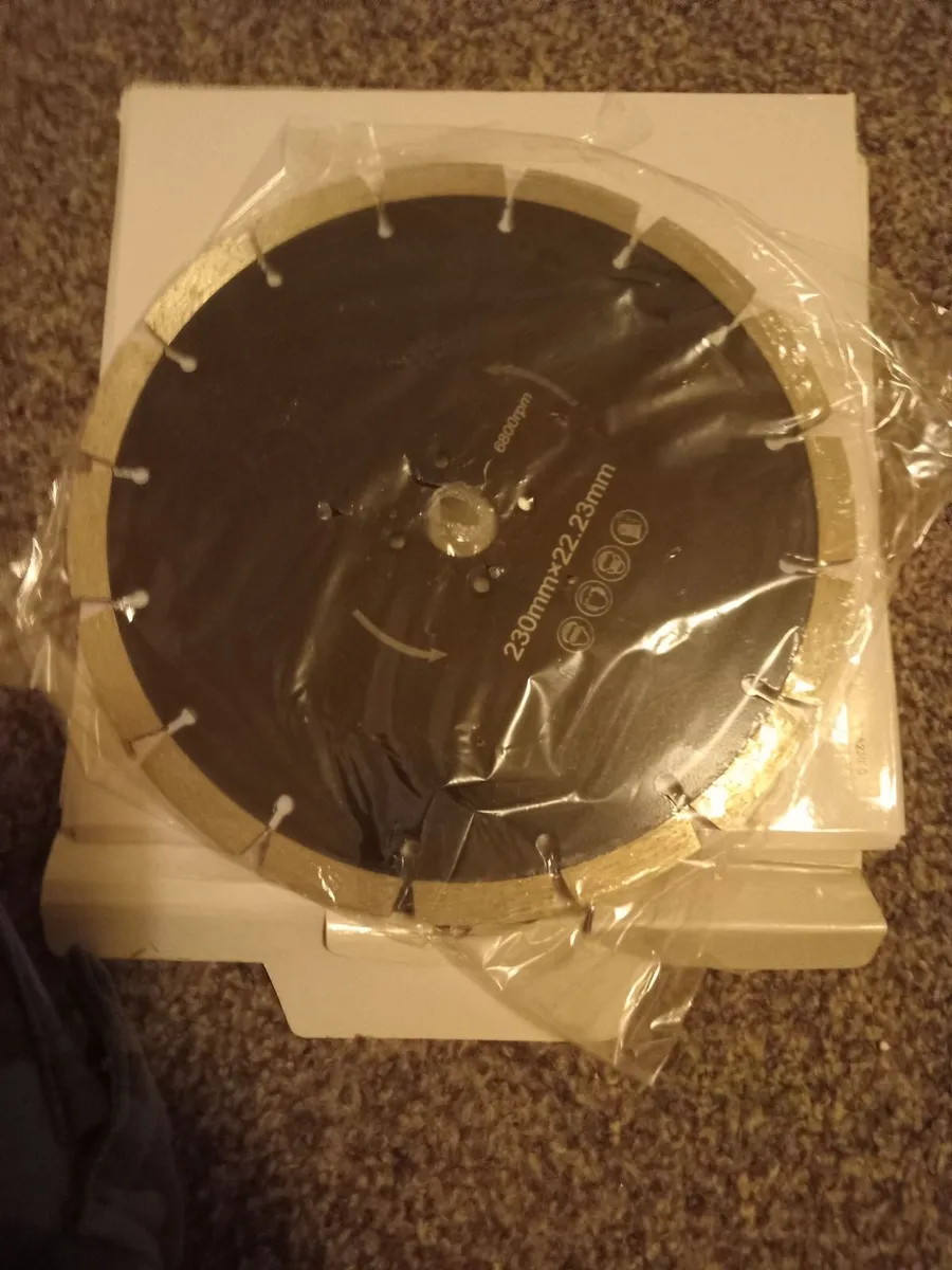 9" (230MM) Mortar raking blade 6,MM wide - Image 2