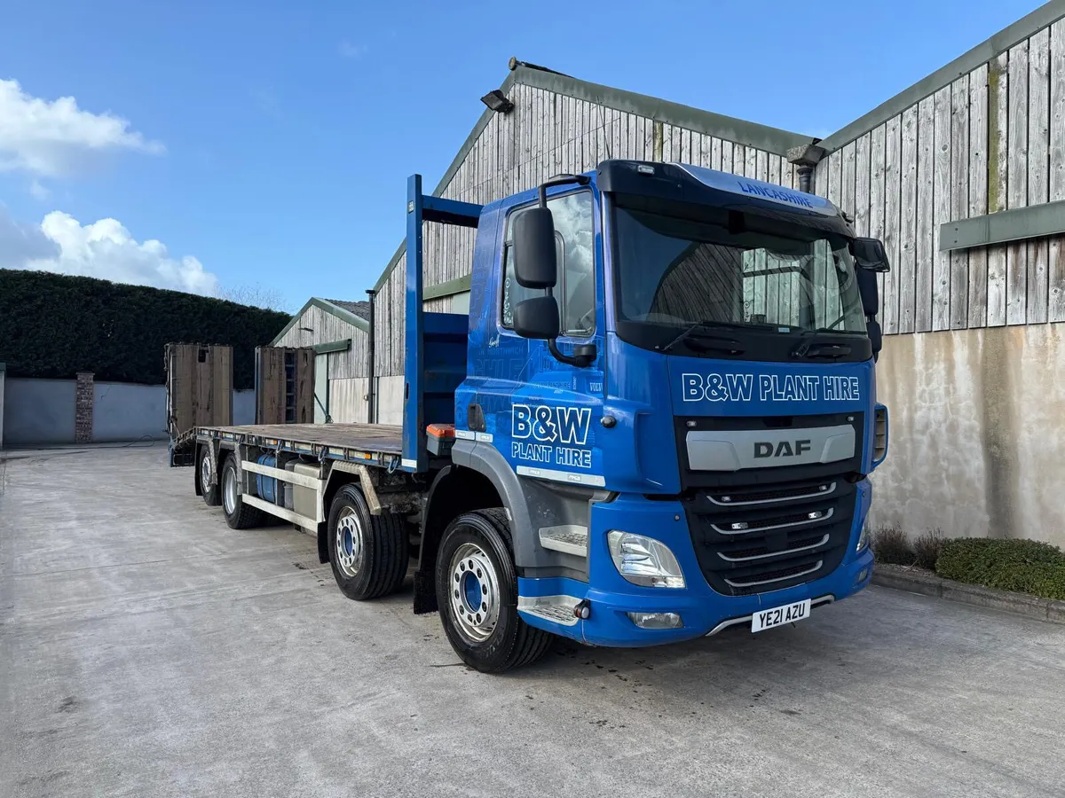 2021 Daf CF 450 8x2 Fliptoe Beavertail - Image 1