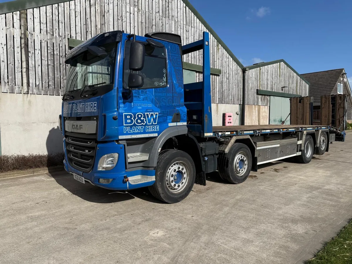2021 Daf CF 450 8x2 Fliptoe Beavertail - Image 2
