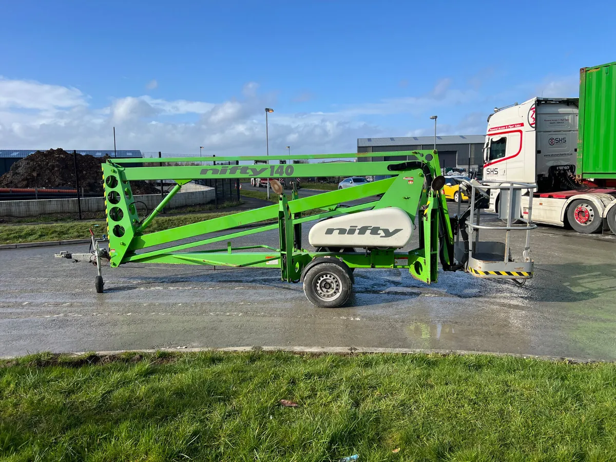 Niftylift 140 Tow Behind Cherry Picker - Image 2