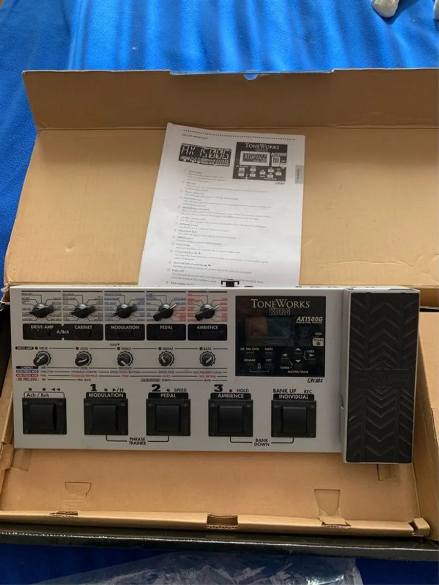 Korg ToneWorks AG1500G modelling signal processor (multi-effects unit) - Image 1