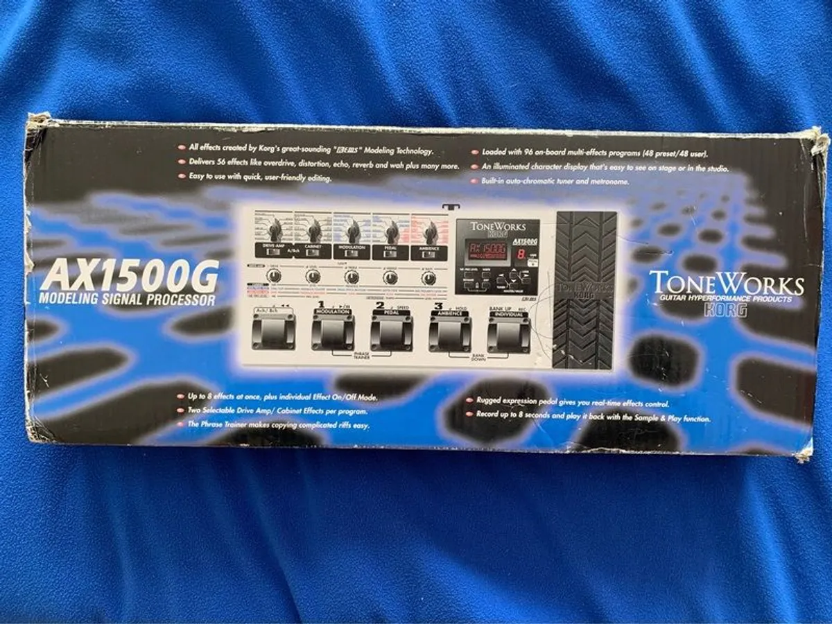 Korg ToneWorks AG1500G modelling signal processor (multi-effects unit) - Image 2