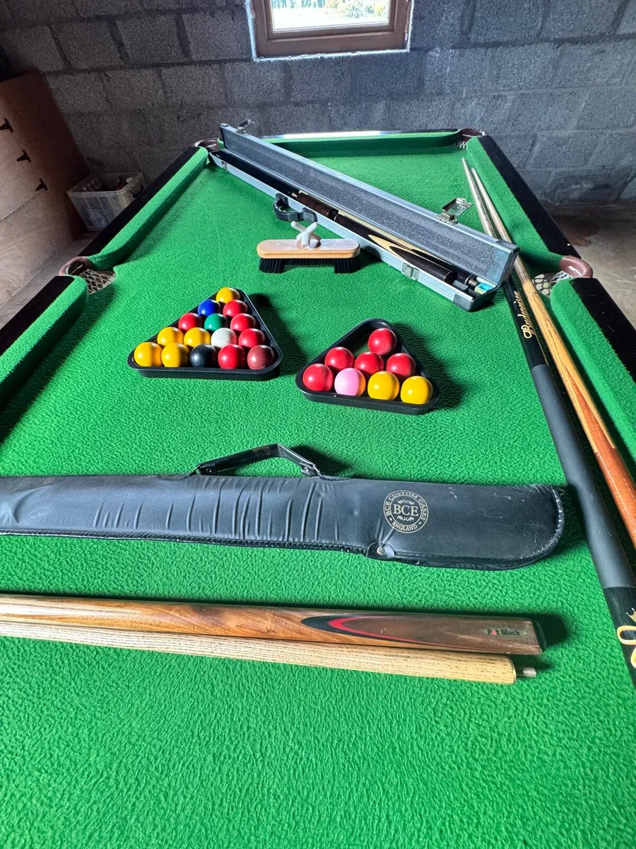 Pool Tables and Cues - Image 2
