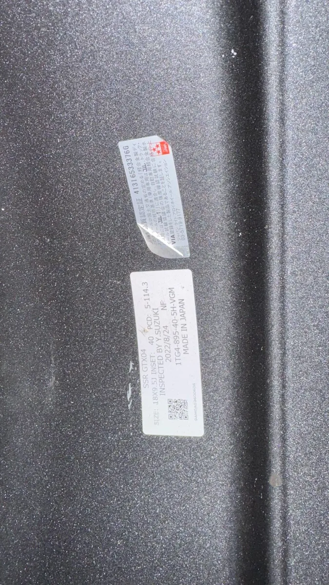 SSR gtx04 Lightweight wheels japan - Image 3