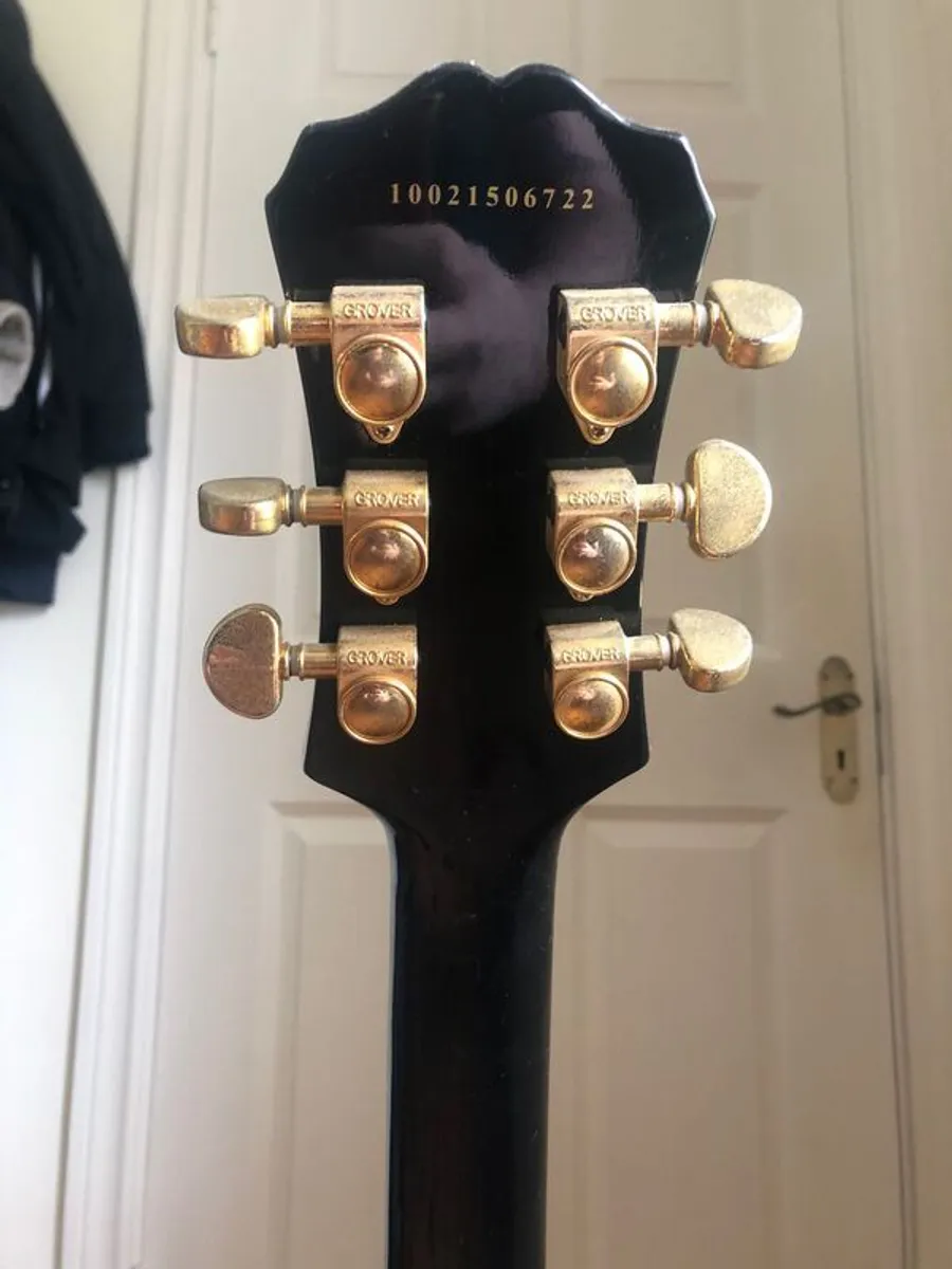 2009 Epiphone '65 Maestro Deluxe SG G-400 Ebony Solidbody - Image 4