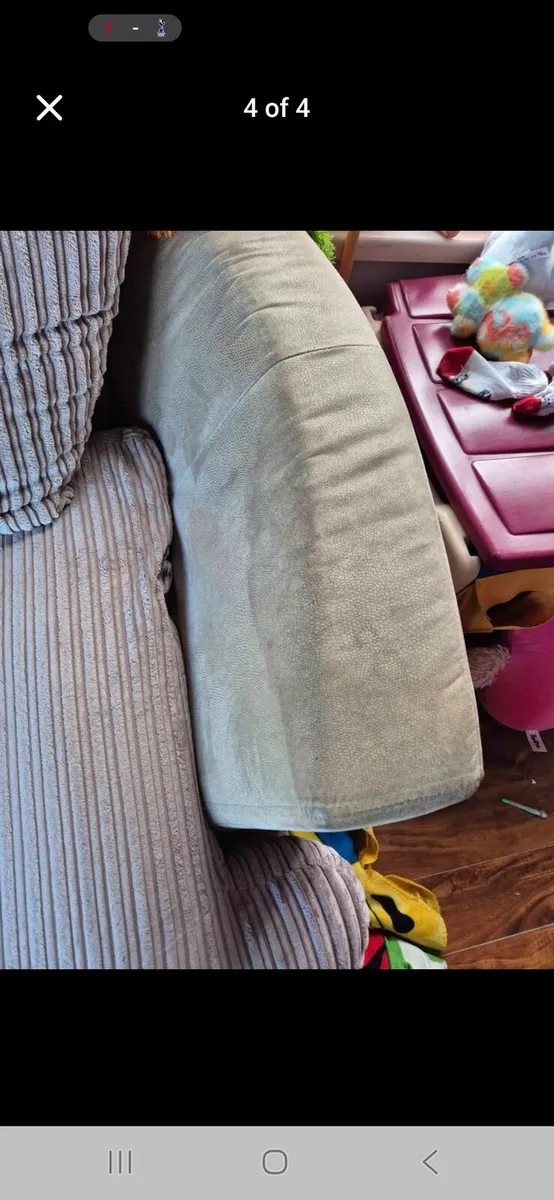 2 seater & sweetheart sofa - Image 4