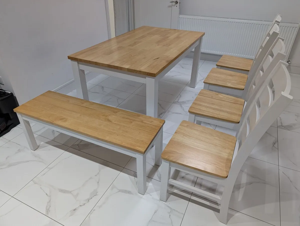 Furniture — Dinning Table and Chairs - Image 1