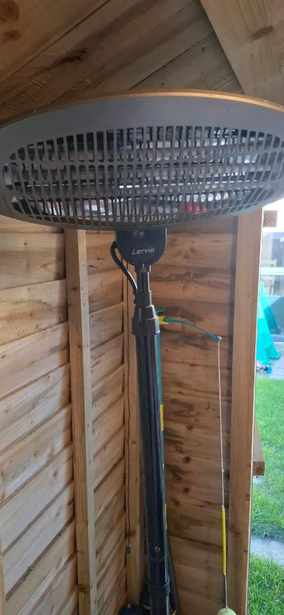 Lervia Electric Patio Outdoor Standing Heater - Image 2