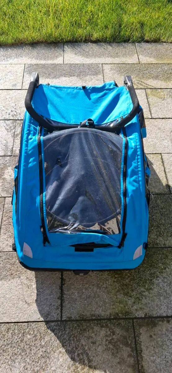 2 Child Bike Trailer – Kids Bicycle Carrier - Image 1