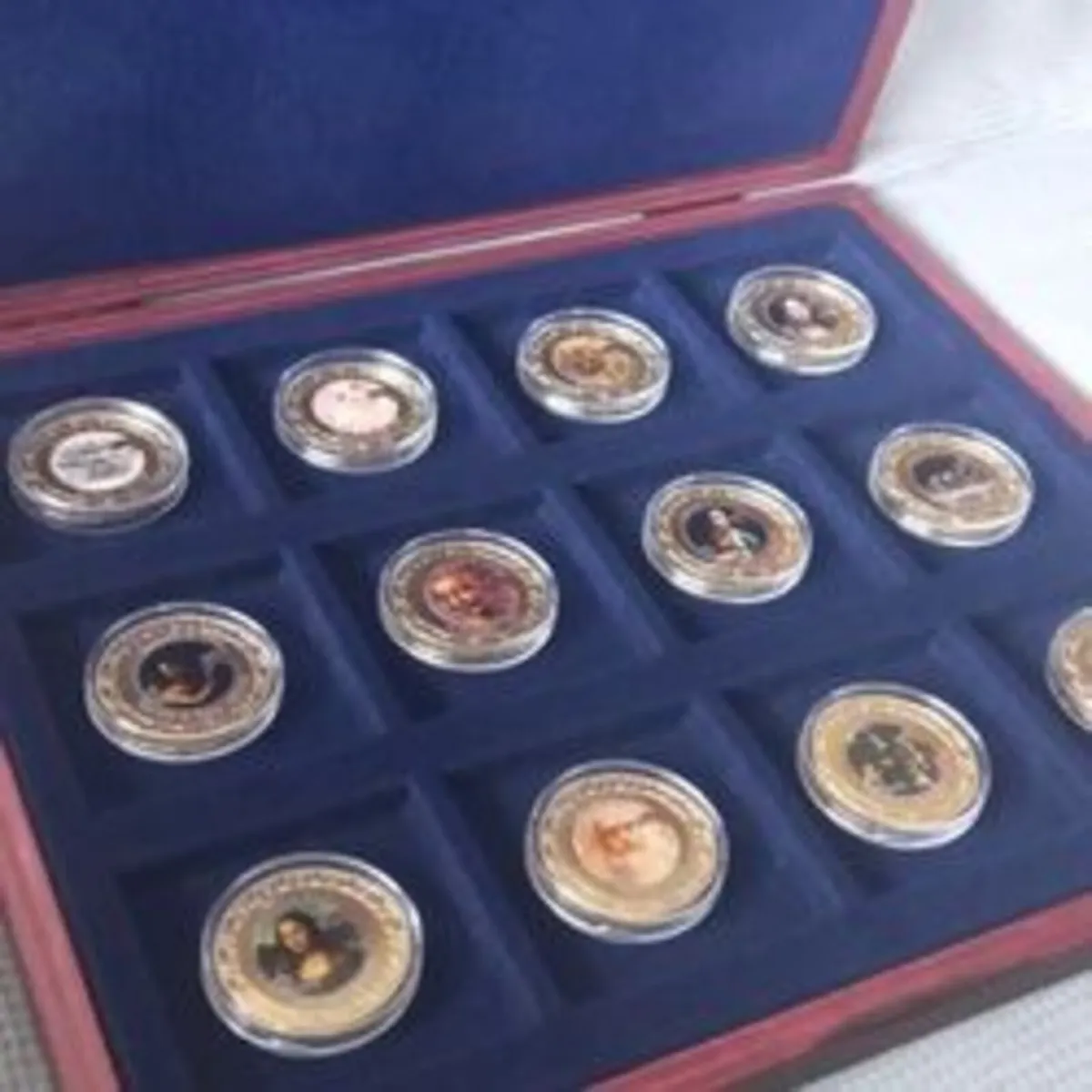 Leonardo Da Vinci Limited Edition Coin set - Image 2