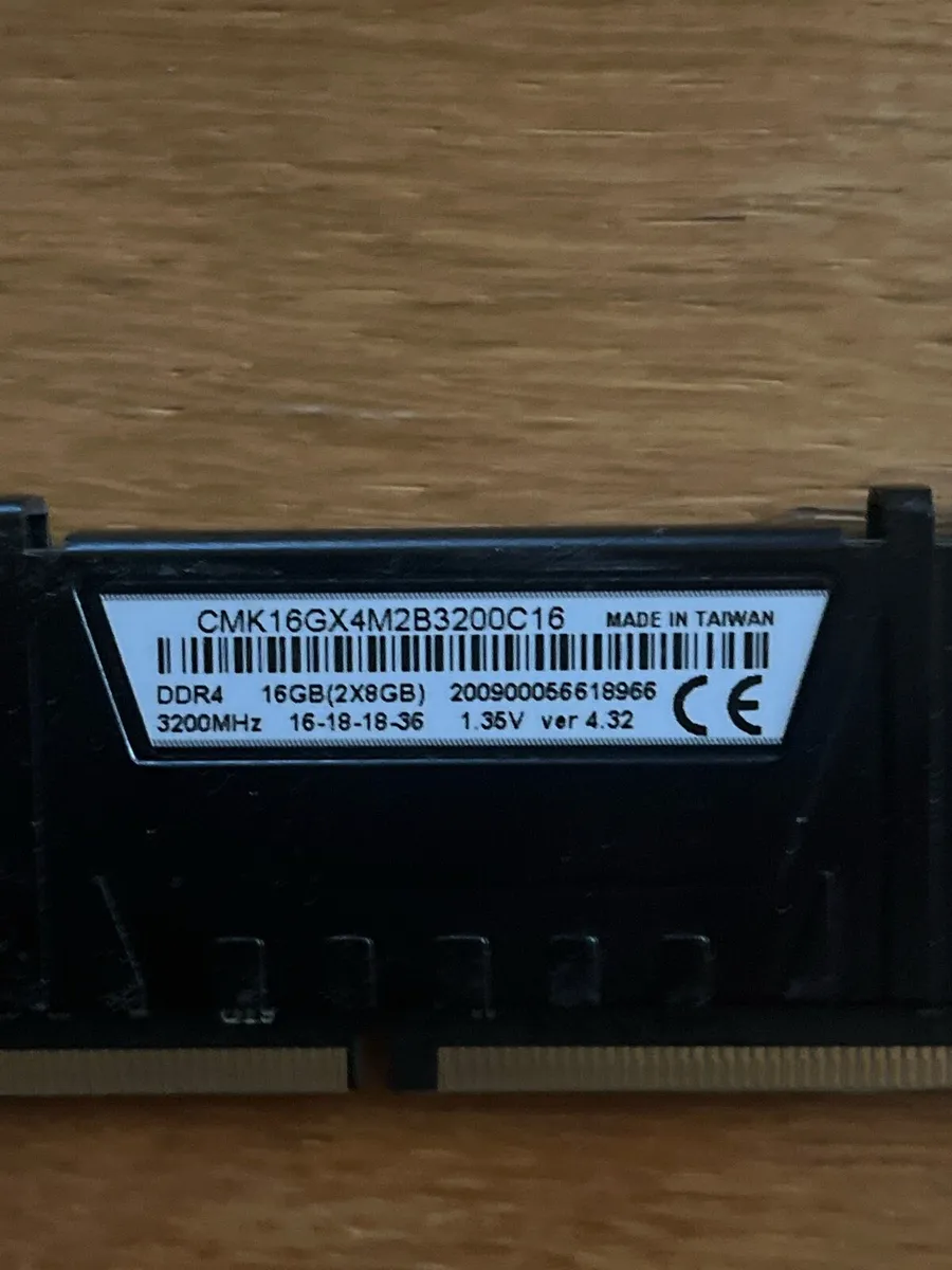 2x8gb Corsair ram - Image 2